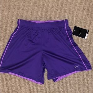 purple nike basketball shorts